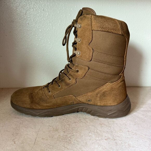 Interceptor Mens Tactical Boots Size 13 MNIN27DP001 Upper Rubber Sole Brown - Picture 8 of 16